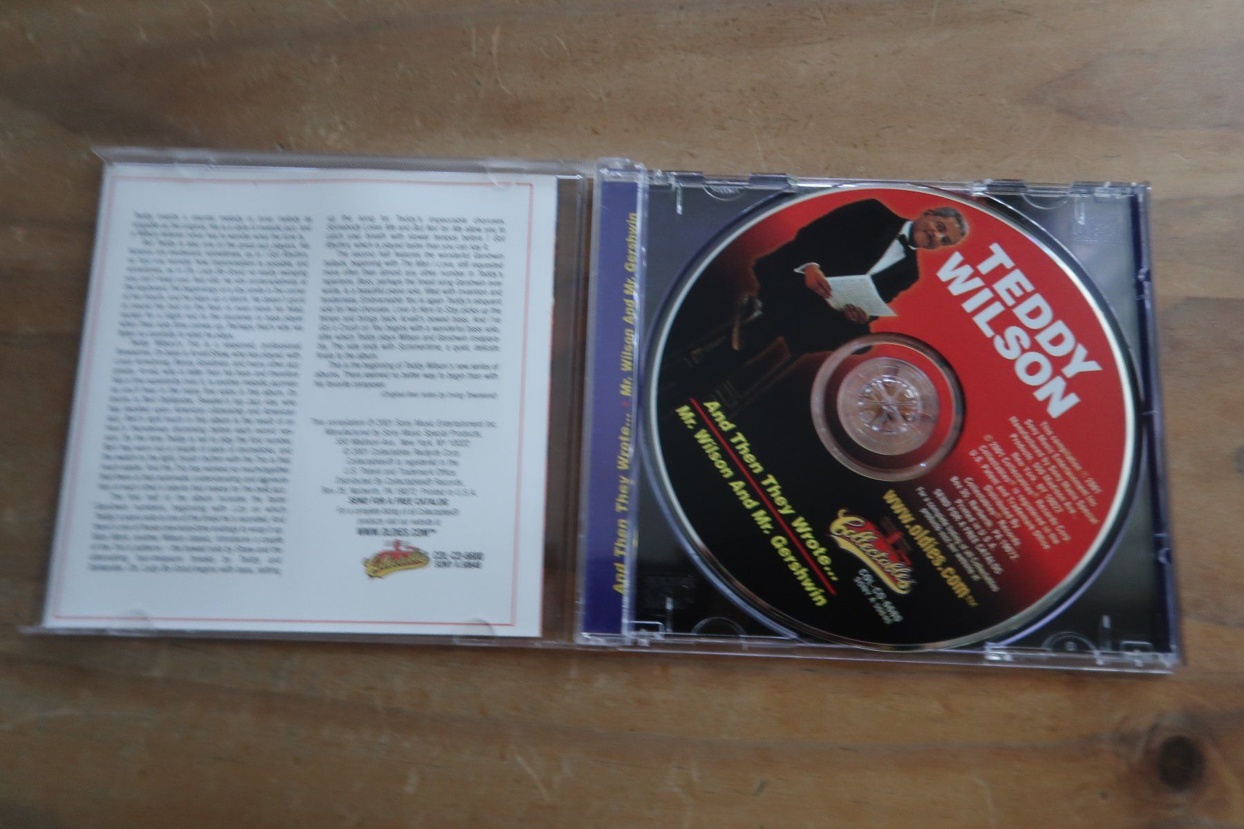 CDs: TEDDY WILSON - AND THEN THEY WROTE - MR. WILSON - CD – Gebraucht aus Basel von Patiscat 3