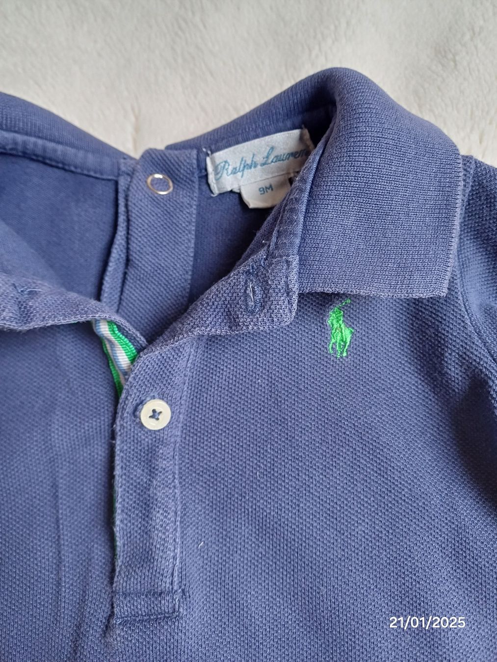 Ralph Lauren Strampler: RALPH LAUREN - JUMPSUIT - 9M - Grösse 74 – Gebraucht aus Würenlos von Abracadabra26 3
