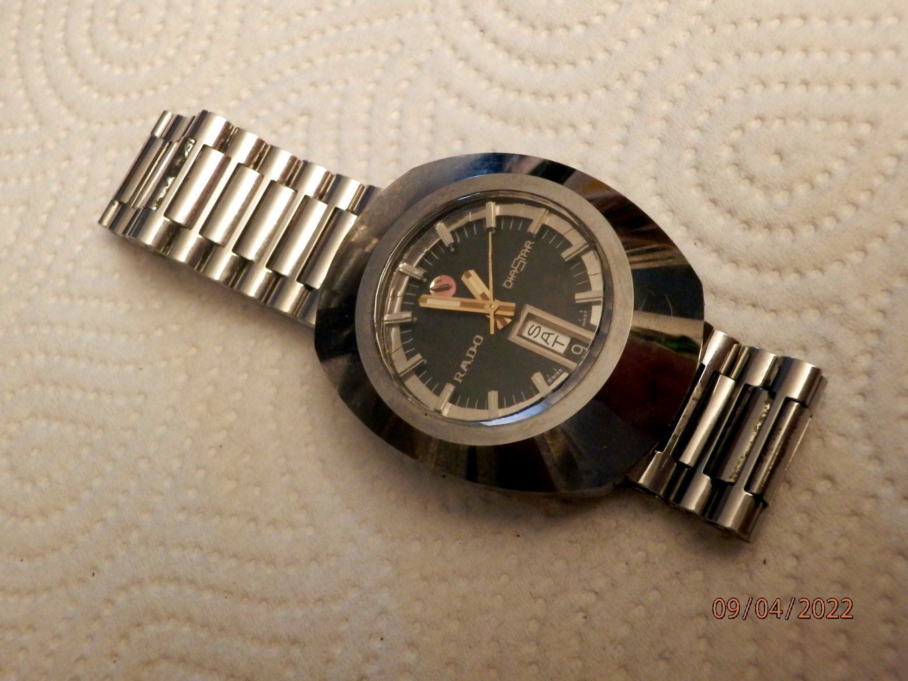 Rado Uhren: Rado Diastar, Automatic, Day Date, Saphirglas facettiert, – Gebraucht aus Ueberstorf von dinbau 9