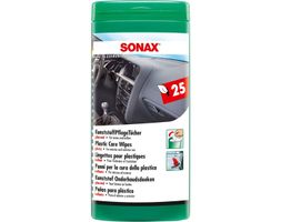 SONAX Tücherbox, KunststoffPflegeTücher, glänzend