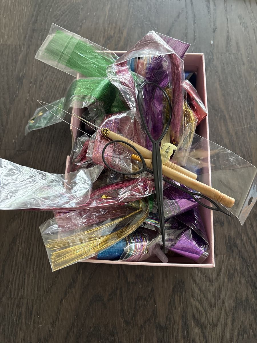 Accessori per capelli: Hair tinsel kit  – Nuovo (secondo la descrizione) da Küsnacht ZH venduto da Shassy