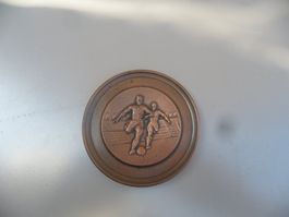 médaille représentation "Football"