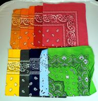 Bunte Bandana Tücher, 10er Set, Sommerliche Accessoires