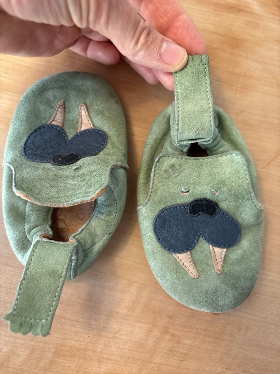 Scarpe per ragazzi: Süsse Krabbelschuhe, Grösse 20/21 – Usato da Zürich venduto da AleKe 4