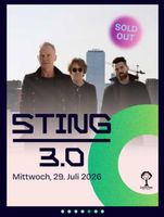 Sting, 2 Stehplätze, 29.7.2026 Stars in Town, Schaffhausen