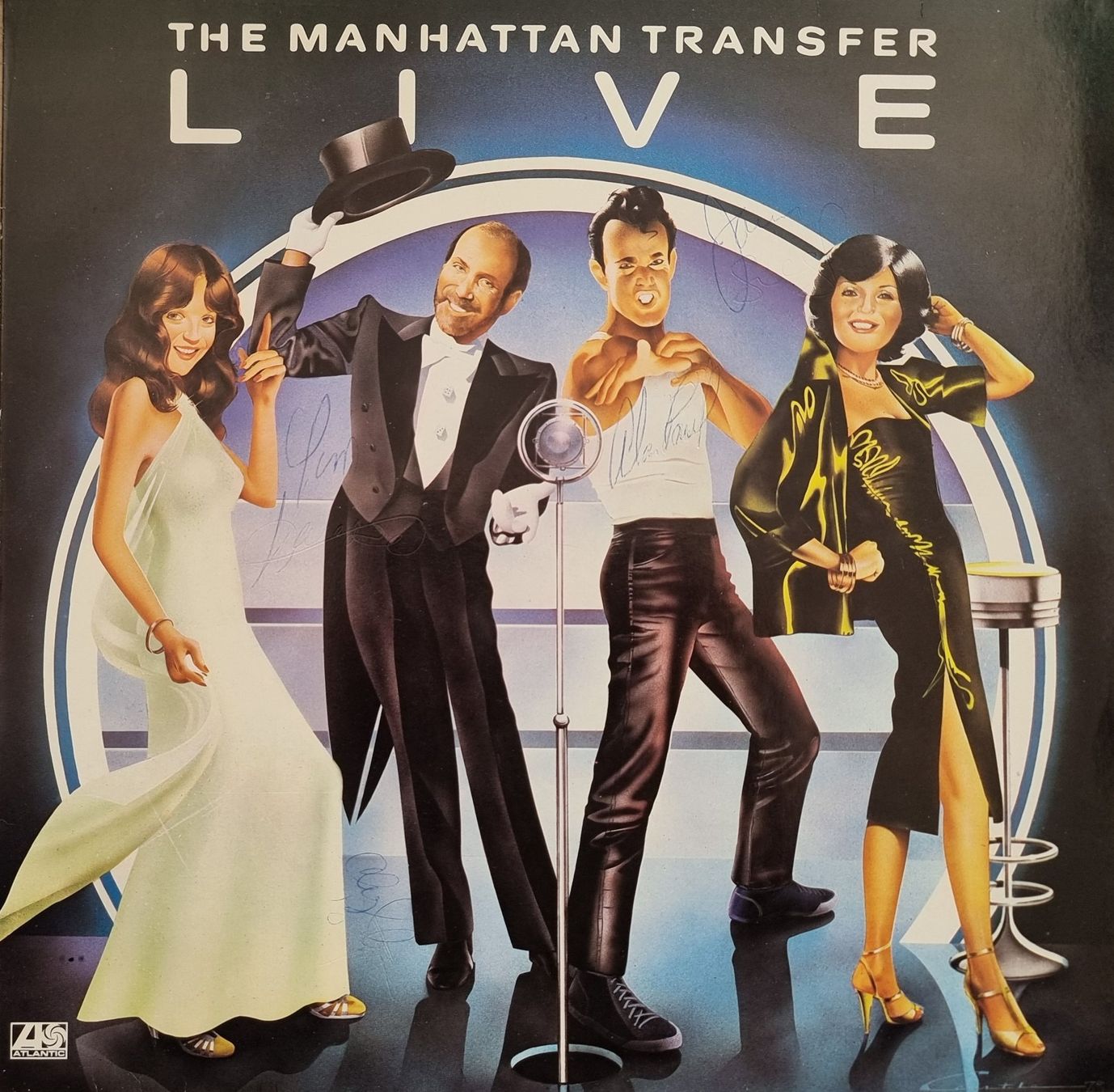 Vinyles: LP Manhattan Transfer / Live / SIGNIERT – D'occasion à Oetwil am See par fineli2