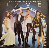 LP Manhattan Transfer / Live / SIGNIERT