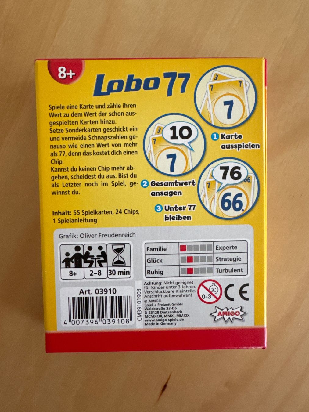 Spiele: Kartenspiel Lobo 77 – Gebraucht aus Goldach von Hibiskus23 2
