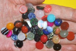 Cabochon Set X-88 – Gemischt – Rund 12mm – 50 Stück