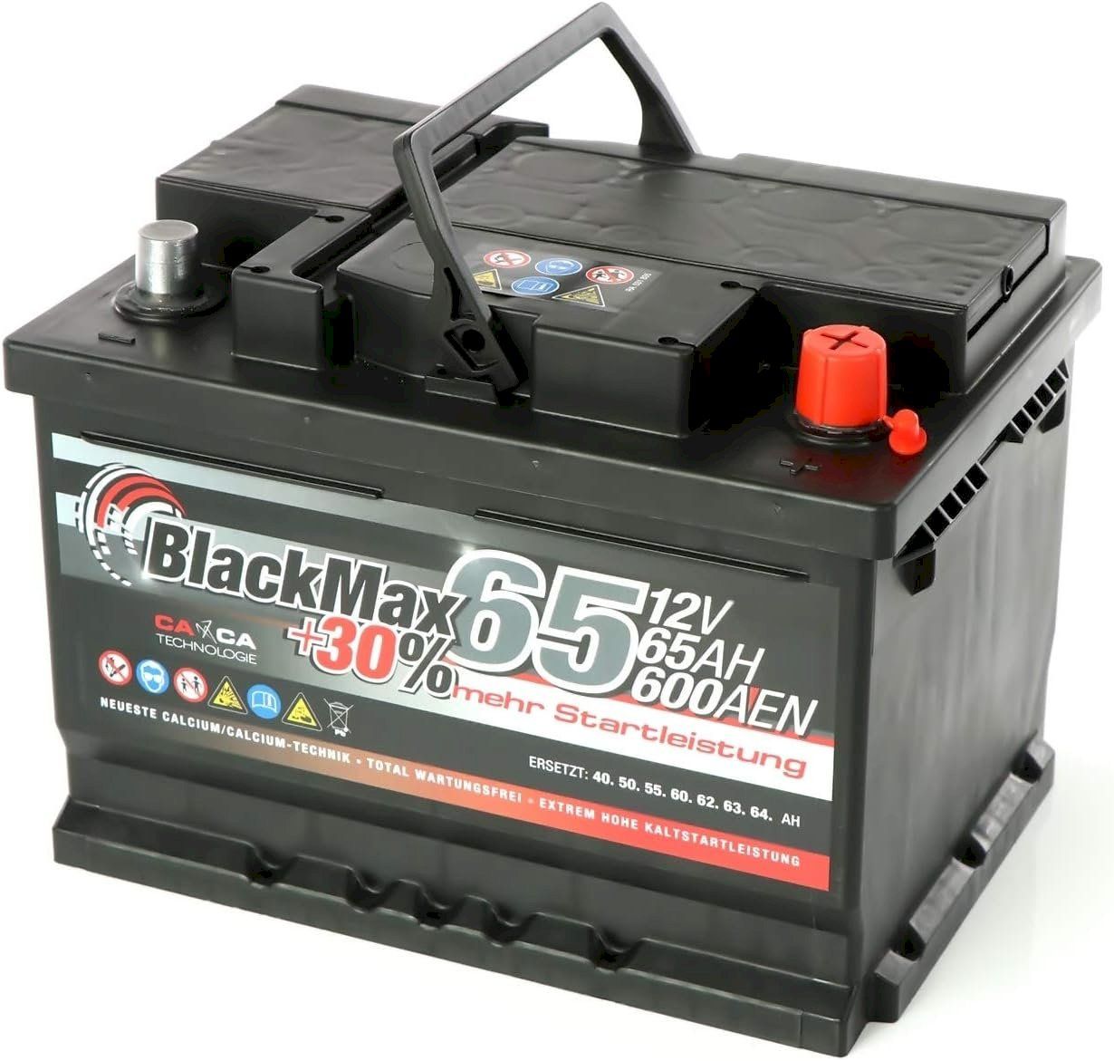 Batterie: BlackMax 12V 65Ah 600A – Nuovo e nell'imballaggio originale da Bottighofen venduto da zaap 2