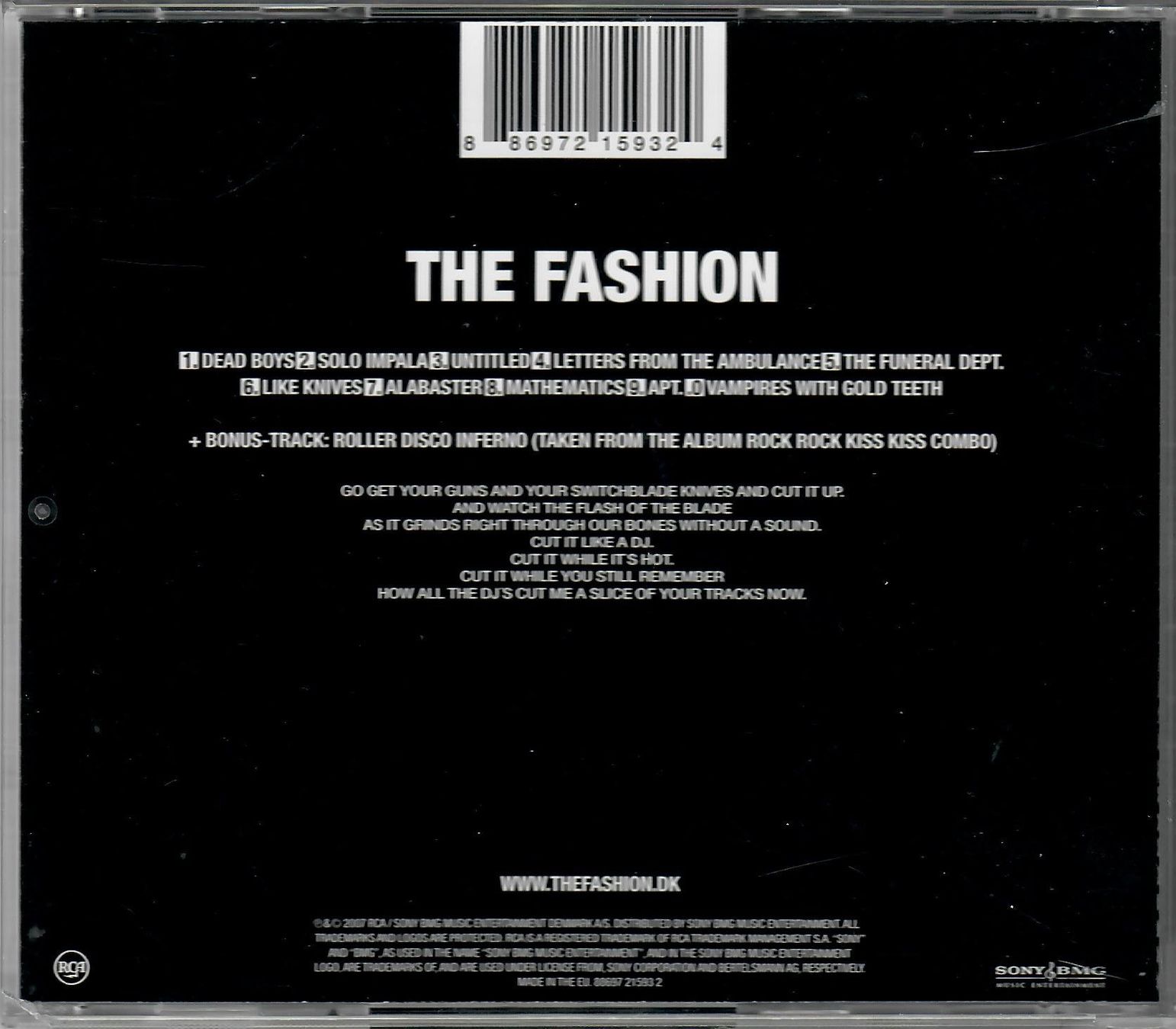 CD: The fashion - Like Knives – Nuovo (secondo la descrizione) da St.Antoni venduto da Leiasolo 1