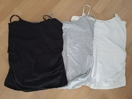 Umstandstanktops Set 3 Stück