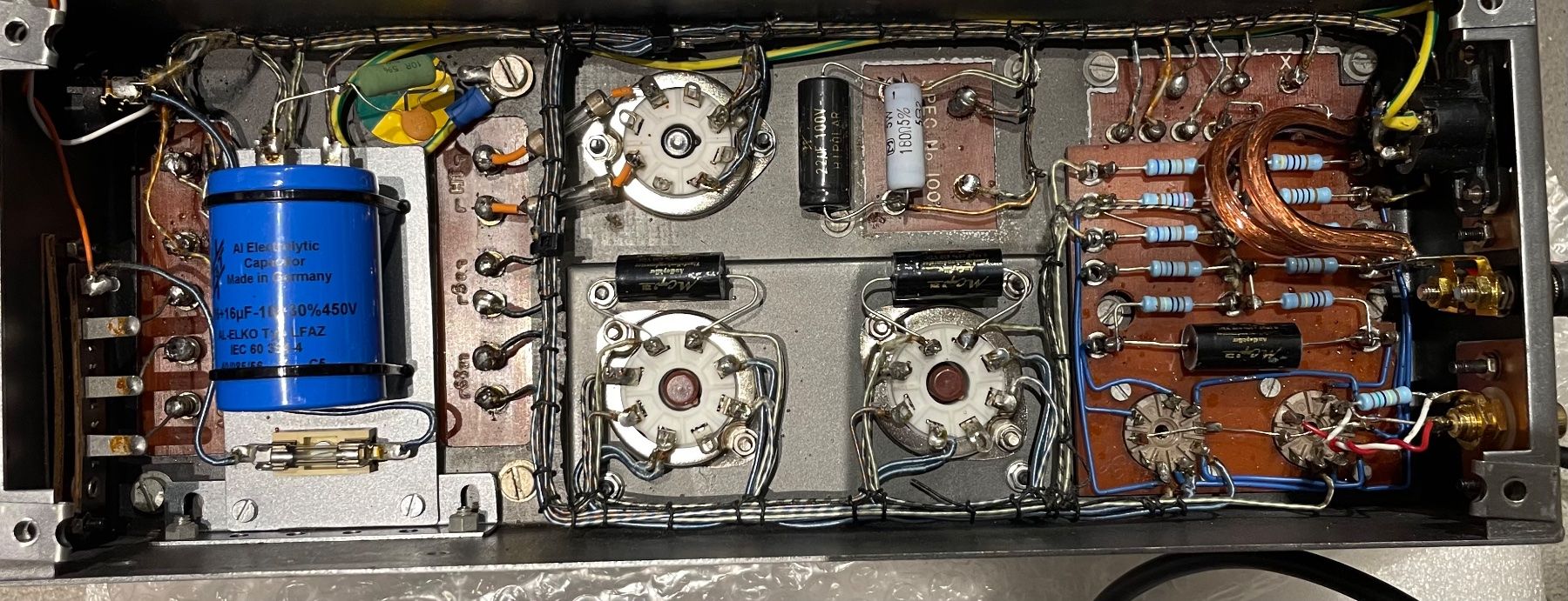 Quad Amplificatori: Quad II Röhren Endstufen – Usato da Zollikon venduto da Dynaphon 8