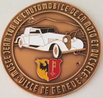 Medaille MUSEE JEAN TUA DE L'AUTOMOBILE DE LA MOTO ET DU CYC