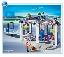Playmobil 4311 und 4313 Flughafen mit Tower