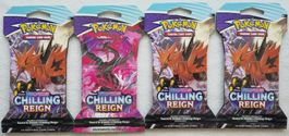 4xPokemon Chilling Reign Boosterpacks EN