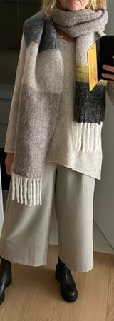 LUISA CERANO Alpaka Schal 80% – Made in Italy