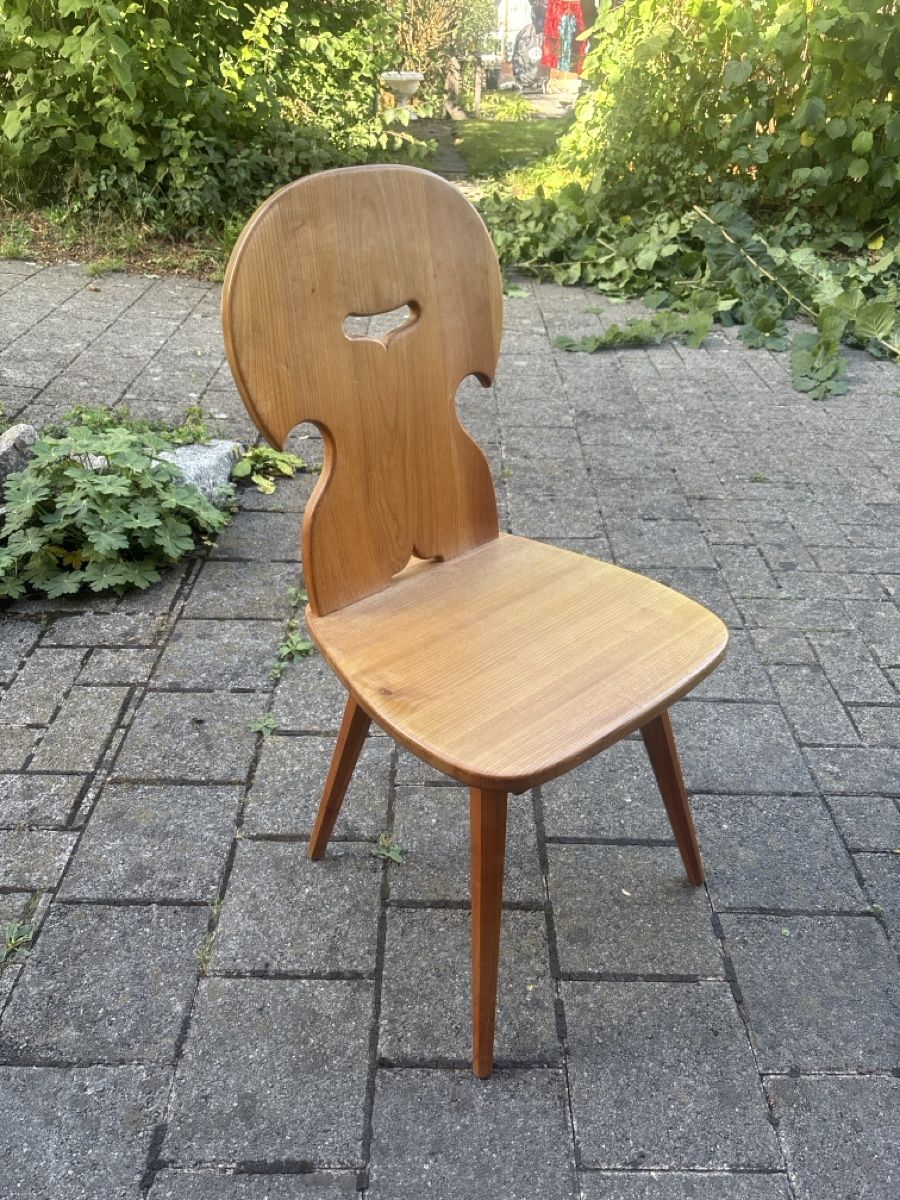 Stühle: 3 Stabellen Kirschbaum – Gebraucht aus Escholzmatt von pascalrue