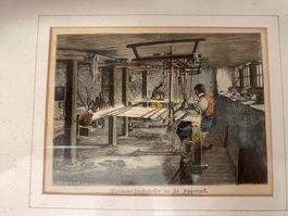 Ein Weberkeller in Toggenburg St. Gallen Handarbeit 460