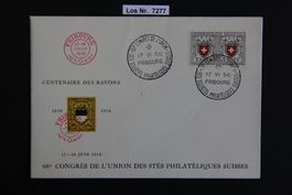 PP 1950 Brief sauber gestempelt, mit Sonderstempel  Los 7277