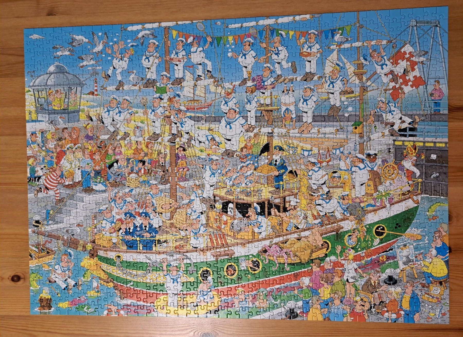 Puzzle: Jan van Haasteren Puzzle, 1000 Teile – Usato da Basel venduto da Patiscat 1