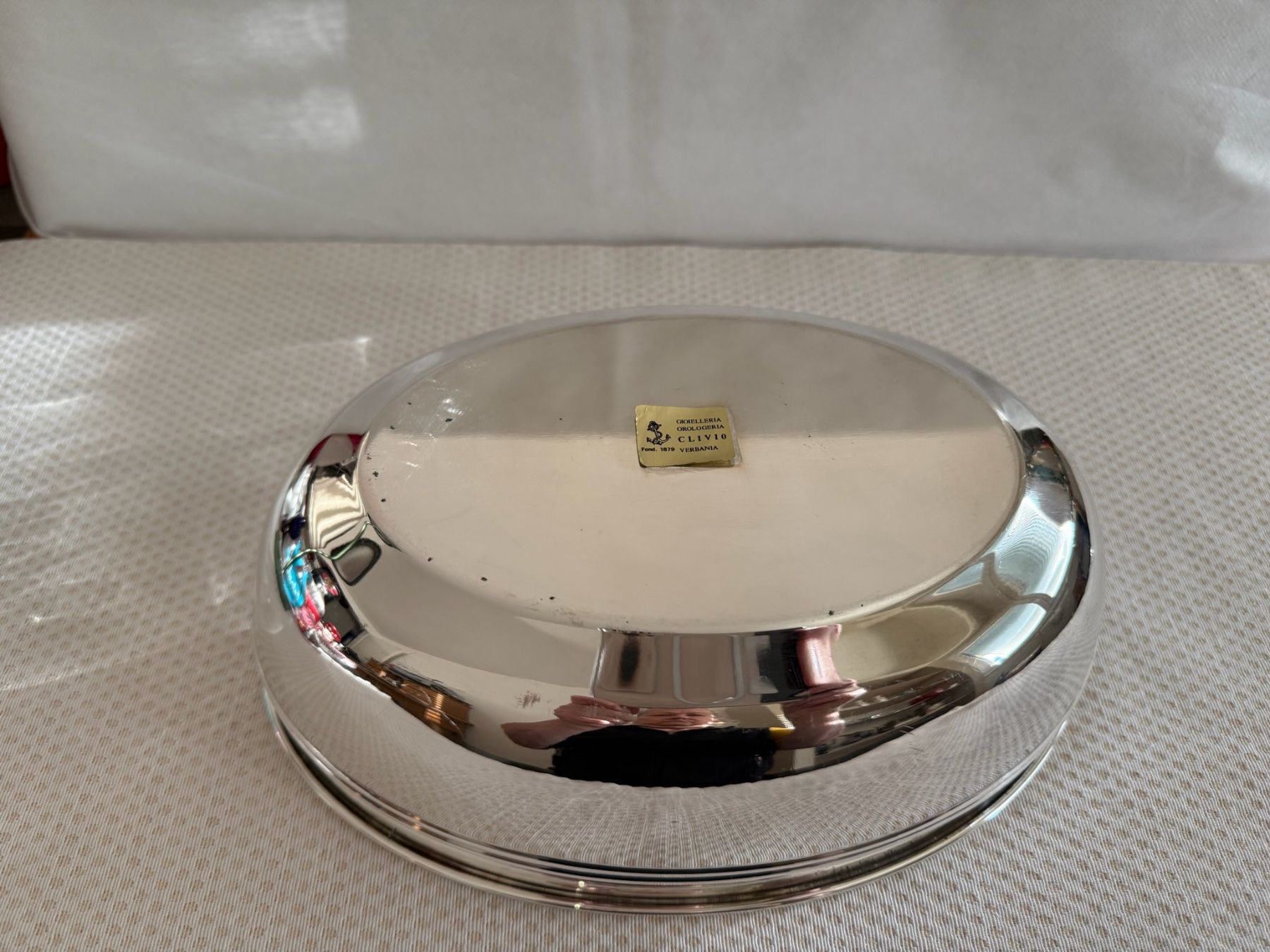 Ciotole: Plat - Corbeille à pain - argent 800 – Usato da Sion venduto da accroshoes 3