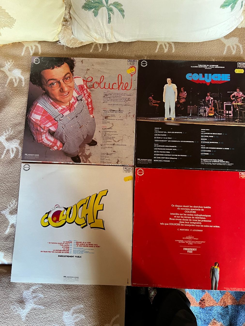 Dischi in vinile: Coluche 4 albums – Usato da Leysin venduto da velatara 1