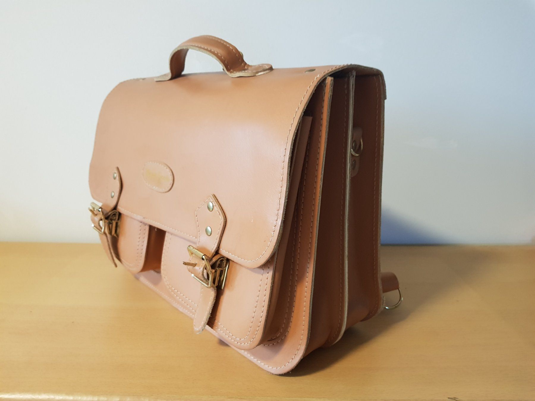 Valises & Sacs: Monte Paolo Leder-Aktentasche/Rucksack – D'occasion à Basel par chien008 3