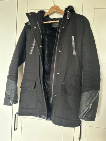 MAJE Winterjacke, Schwarz, Grösse 1 Top Zustand!