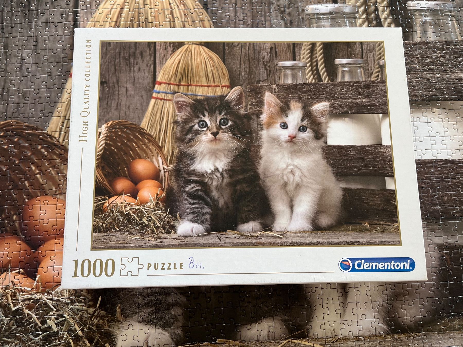 Clementoni Puzzle: Clementoni Puzzle Katzen – Usato da Eschenbach SG venduto da Joey-Li