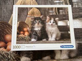 Clementoni Puzzle Katzen