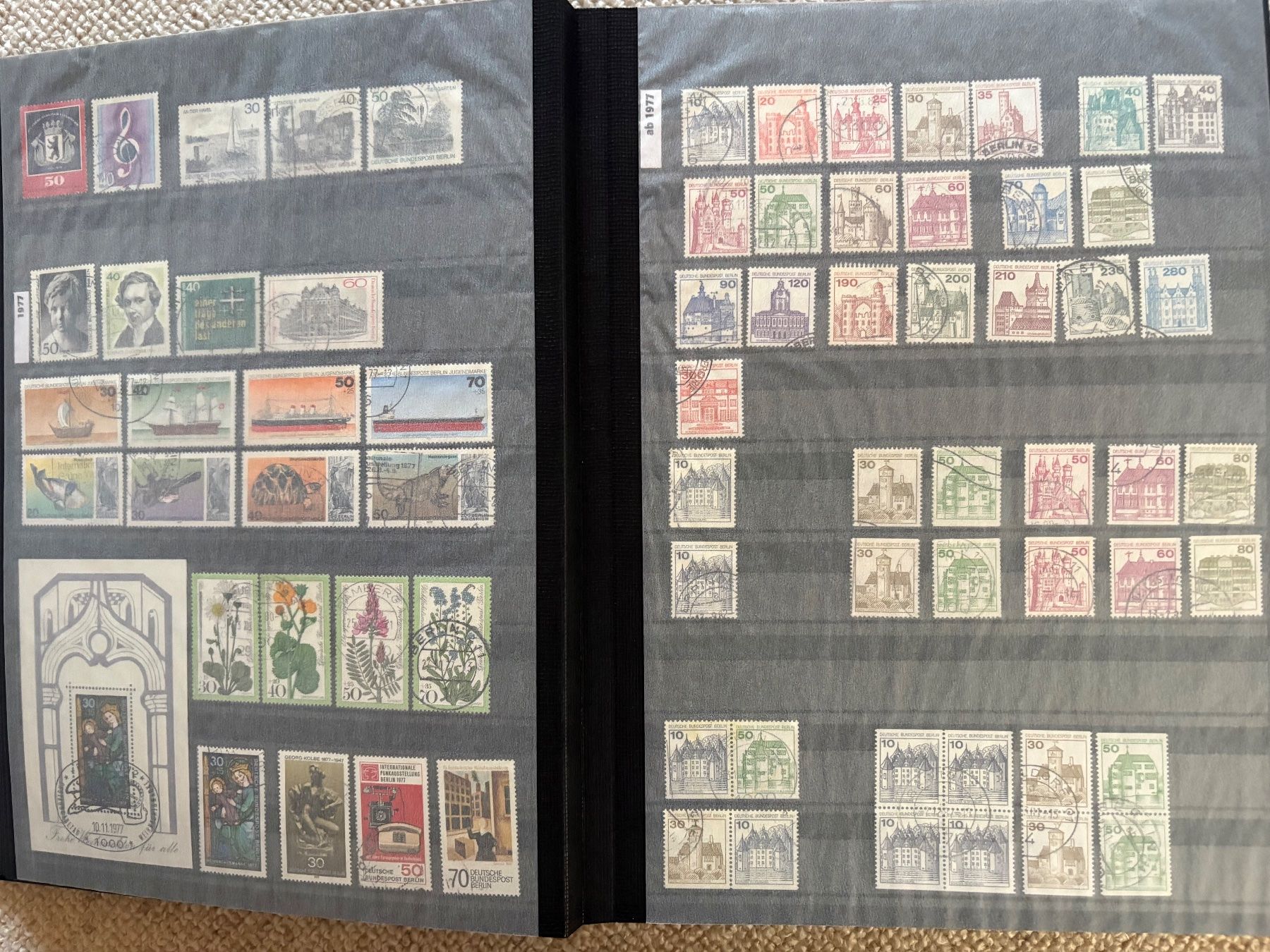 Alle Briefmarken: Album Briefmarken Berlin 1948-1990 – Gebraucht aus Steinmaur von Nicorutishauser 8