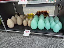 429 Posten Oster-Kerzen & Deko aus Liquidation