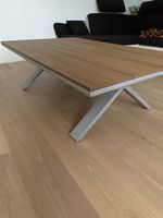 Moderner Gartentisch mit Alu-Gestell, Top Zustand!