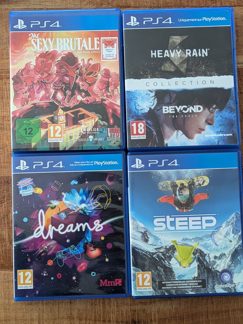 Sony Giochi: Playstation 4 - 4 x Game Bundle Set – Nuovo (secondo la descrizione) da Niederrohrdorf venduto da _Mr.NiceGuy_
