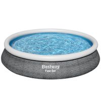 Pool Bestway ohne Filterpumpe mit Abdeckplande 396x84CM