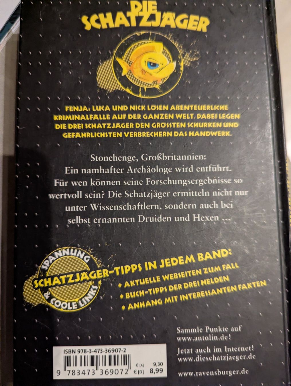 Libri: Die Schatzjäger - Im Bann der Blauen Steine – Nuovo e nell'imballaggio originale da Dierikon venduto da Jolie 1