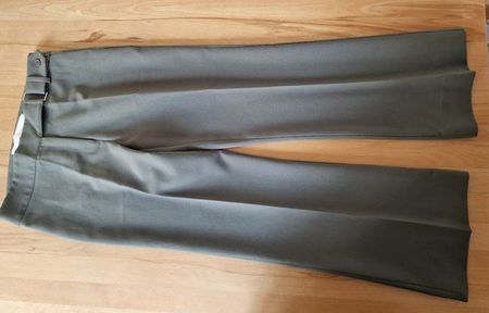 ❣️CASA BLANCA FALTENHOSE, HELLES OLIVGRÜN, GR. 40, POLYESTER