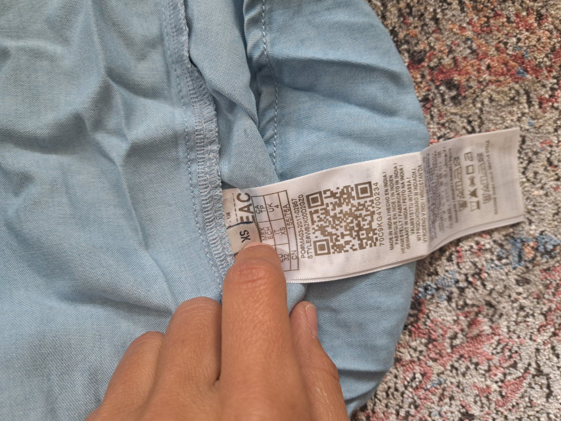 Vestiti: Guess Sommerkleid, hellblau, Grösse XS – Usato da Saas Grund venduto da IvanaXY 2