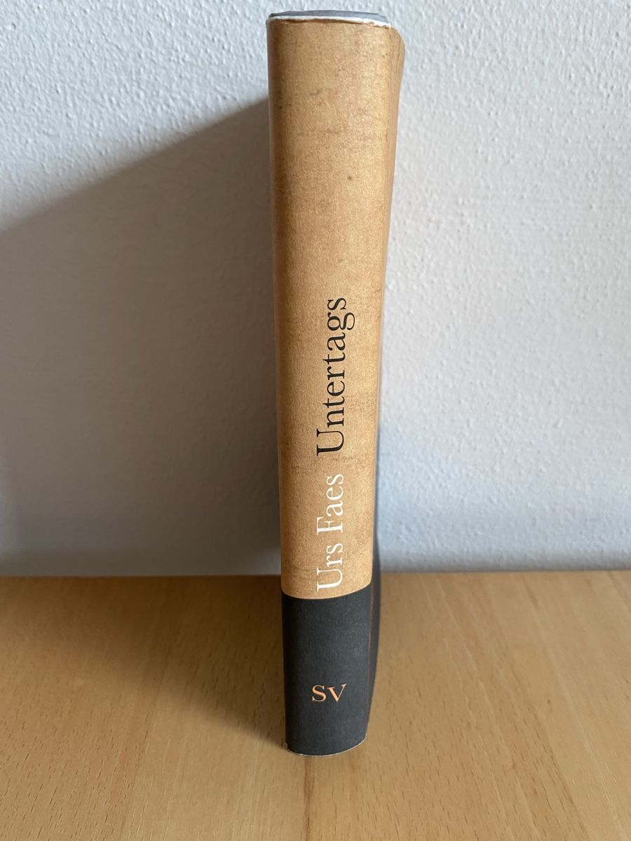 Libri: Untertags - Urs Faes – Usato da Schwarzenburg venduto da Michellu 2