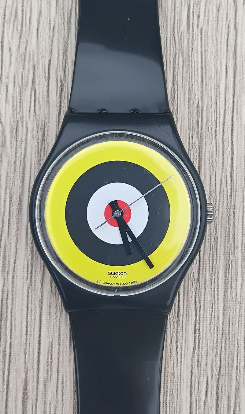 Swatch Orologi: Swatch GB 174 " Straight Up " 1996 Olympics – Usato da St-Cergue venduto da gar_x2b7