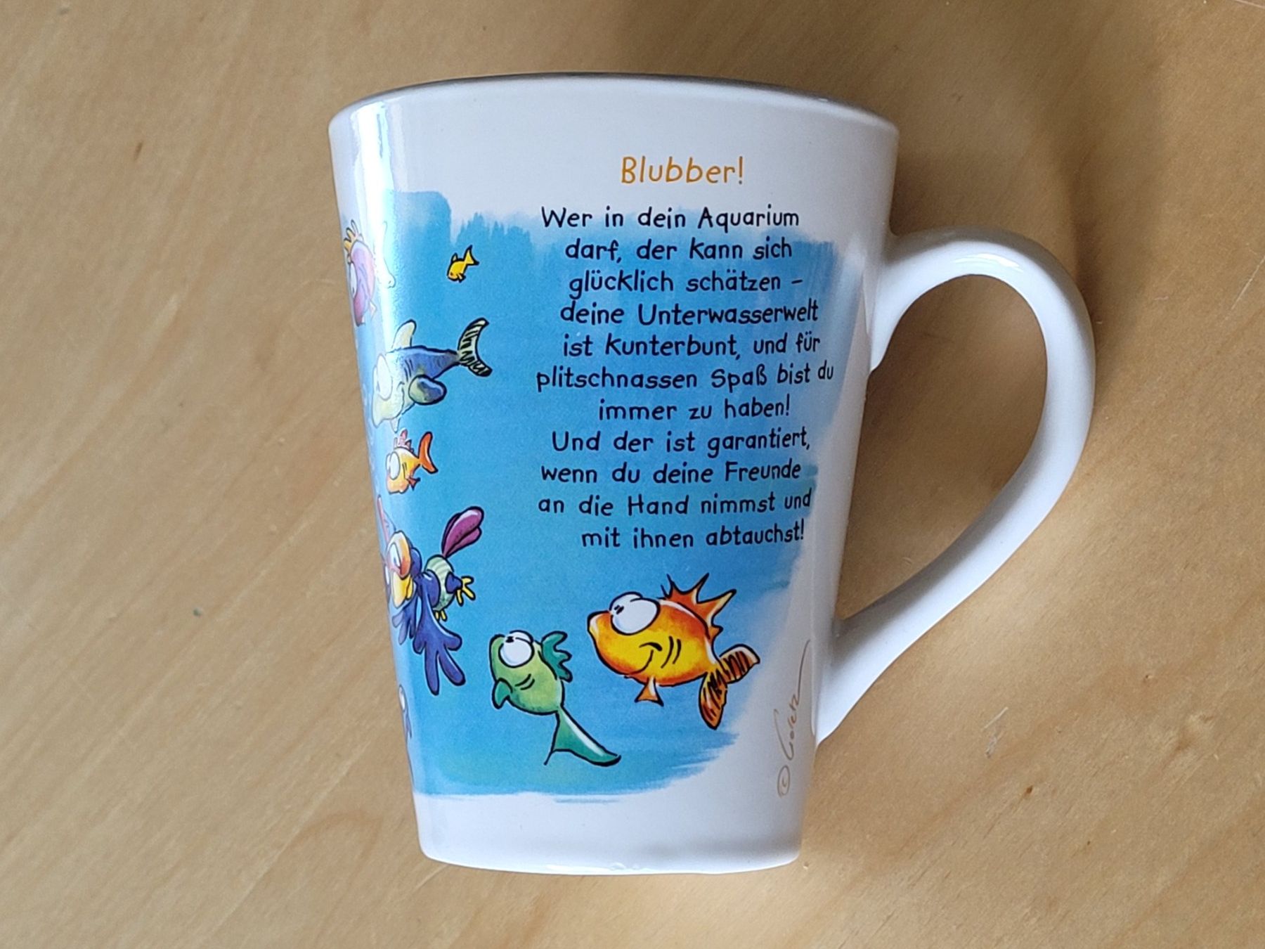 Tazze: Diddl Tasse Sternzeichen Fische – Usato da Wiesendangen venduto da samoalk 2