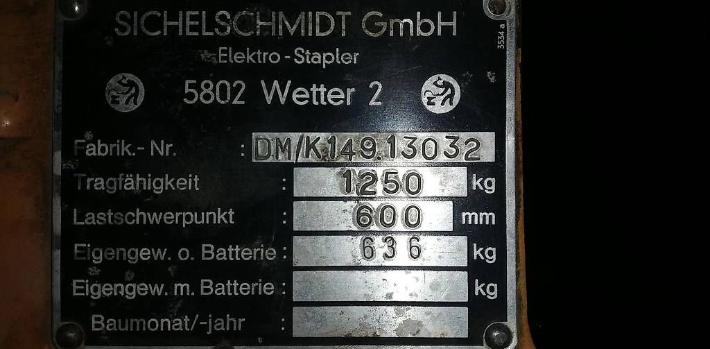 Carrelli elevatori e a forche: Steuergerät zu Stapler Ameise Sichelschmidt 1250 – Usato da Blumenstein venduto da olka007 3