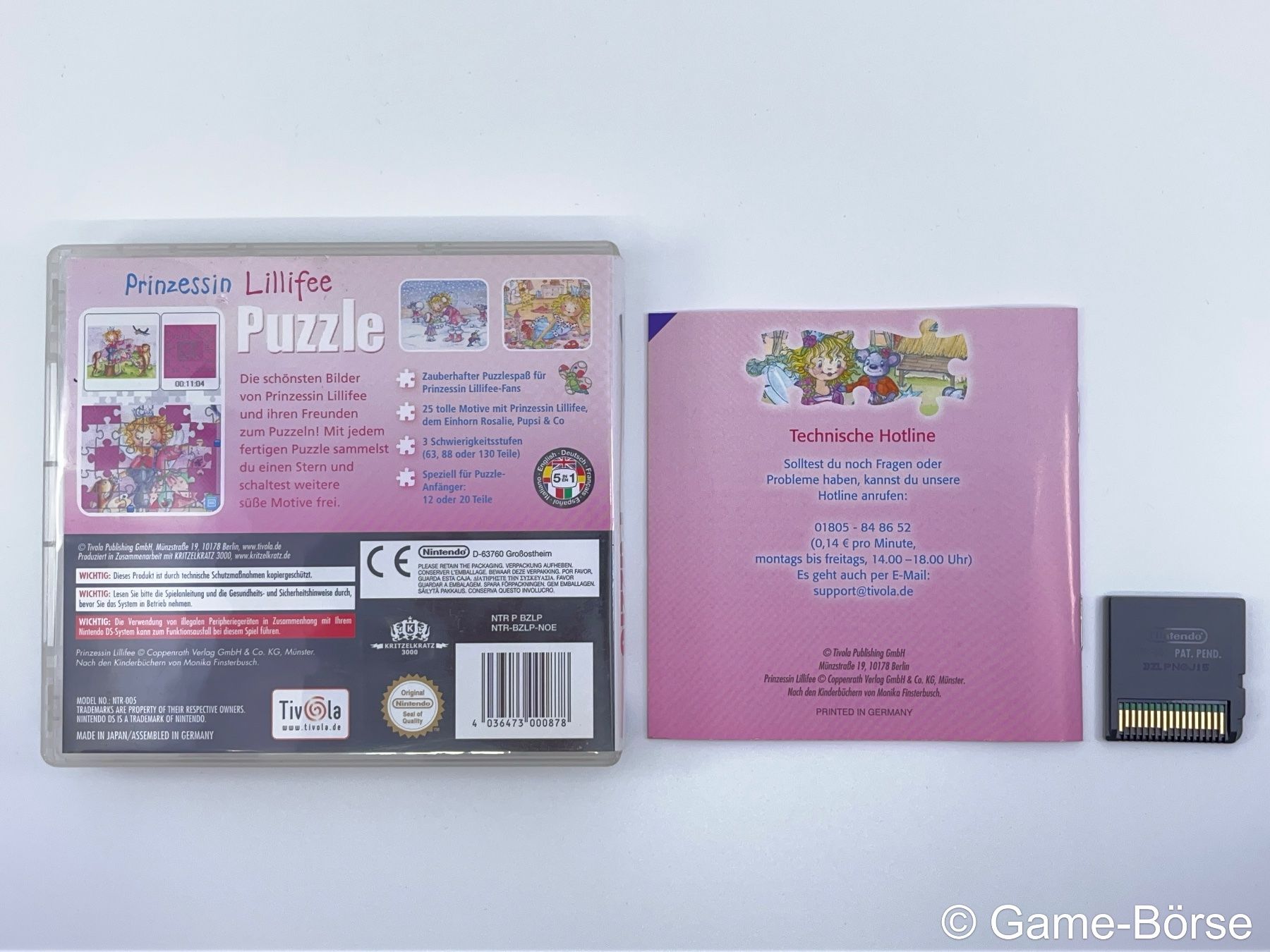 Nintendo Giochi: DS Prinzessin Lillifee Puzzle – Usato da Stettfurt venduto da GameBoerse 1