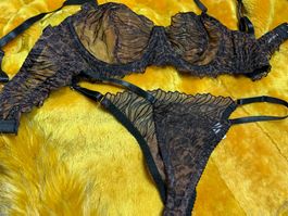 Glamour Completto di Pizzo Leopardato-tg M/L-nuovo