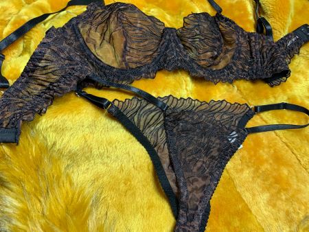 Glamour Completto di Pizzo Leopardato-tg M/L-nuovo