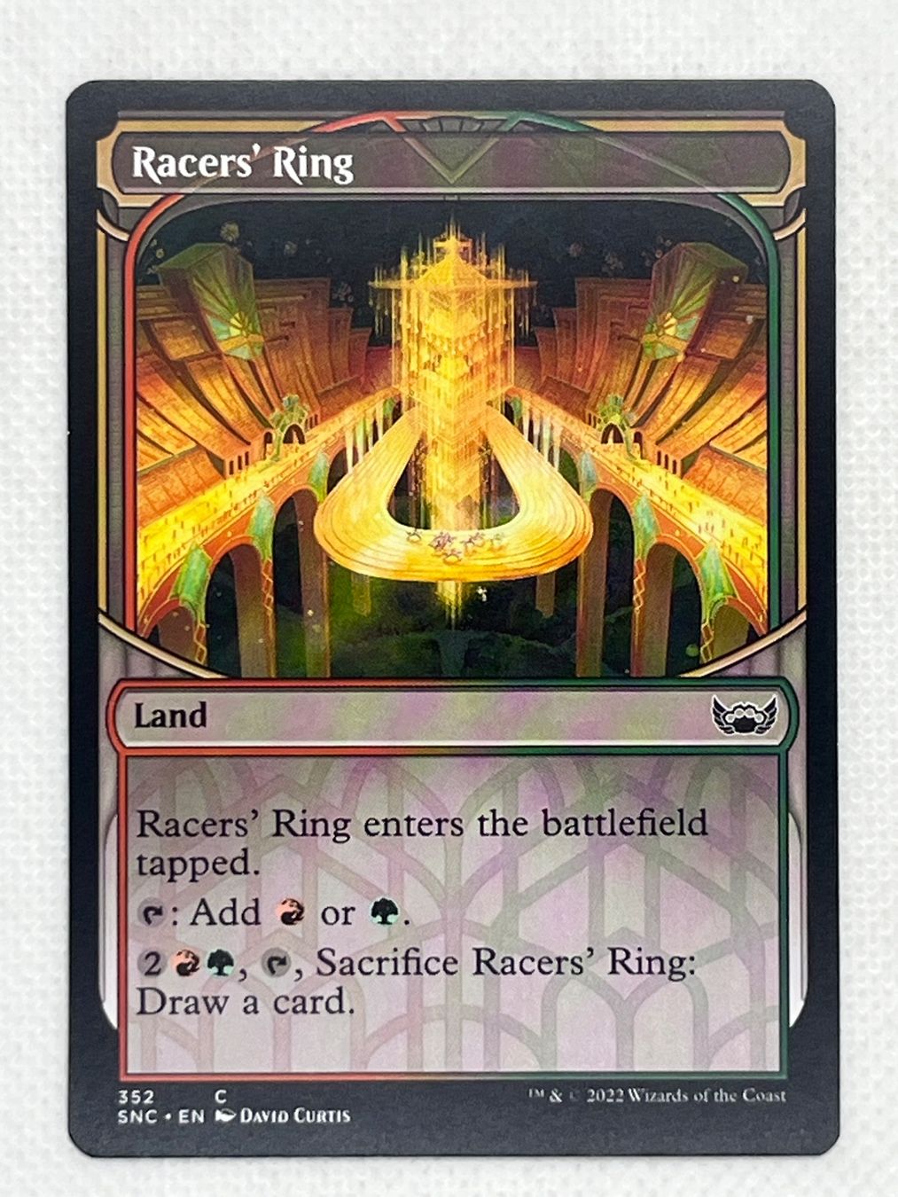 Magic The Gathering Sammelbilder & Trading cards: MTG Racers' Ring SNC 352 Englisch Common – Gebraucht aus Hinterkappelen von Kim1992