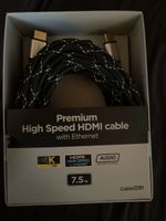 HDMI Kabel 7.5Meter mit Winkeladapter neu