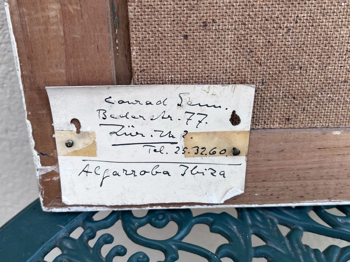 Dipinti: Gemälde Landschaft , Conrad Senn (Nr: 417) – Usato da Glattfelden venduto da maa_qcj8 4