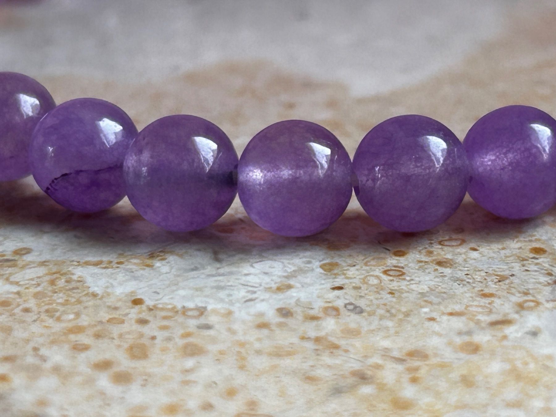 Bracciali & Braccialetti: Armband Amethyst ca 6mm (19.5cm) – Usato da Dittingen venduto da Bijoubelle 3
